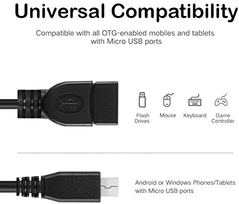 V TECH PLUS Micro USB OTG Kompatibilis A Billentyűzet a Játék ontroller, SD, TF Memóriakártya Olvasó Közvetlen A Kapcsolat