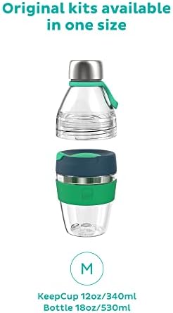 KeepCup Helix Eredeti Készlet|Könnyű Újrahasználható Műanyag Kettős Opening Cup-hogy-Üveg|Utazási Bögre Teljes Lezárt Csavar-Fit