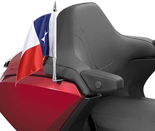 GUAIMI Motorkerékpár Zászlók Texasi Állami Zászló 5.5 x 9 Inch 3/8 Hüvely Kettős Zászló zászlórúd
