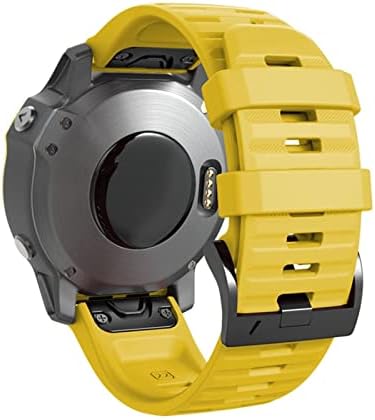 CEKGDB 26 22mm Quick Fit Watchband A Garmin Fenix 7 7X 6X 6Pro Watch Szilikon Easy Fit Csukló Heveder Zenekar A Fenix 5X 5 3 3HR 935 945