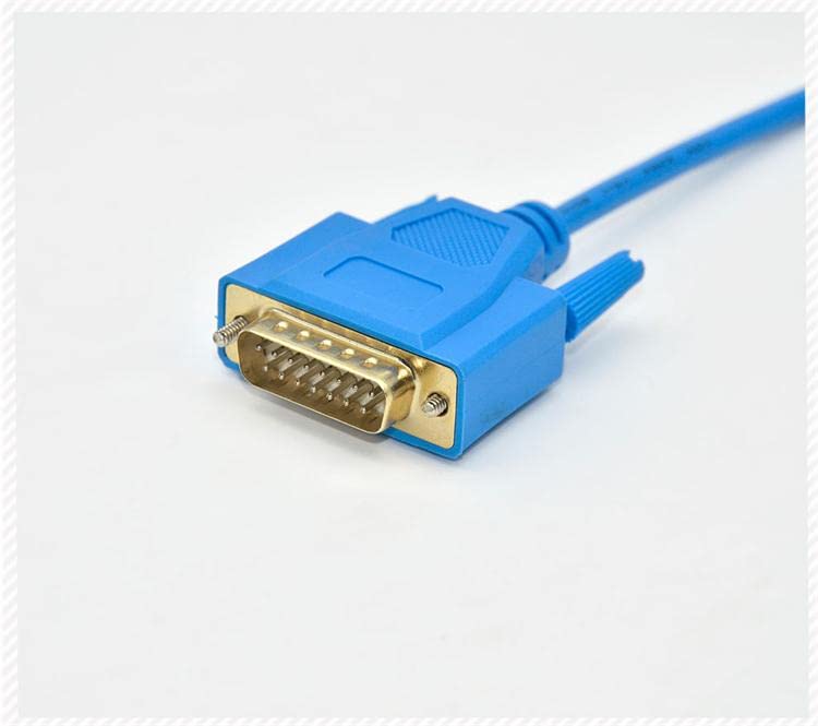 Alkalmazható PC-TTY PLC Programozási Kábel S5 Sorozat Kommunikációs Adatok Letöltése Kábel, Kék, Arany, Aranyozott, 3m Verzió