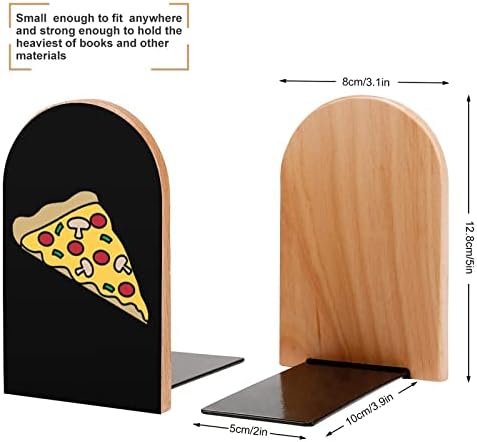 Pizza Könyv Véget ér a Polcok Fából készült Könyv Állni Könyvet tartó Könyvtár az Iskola Office Home Tanulmány Dekoráció