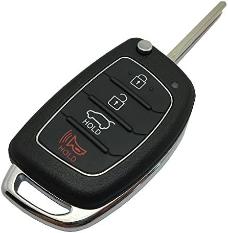 Csere kulcstartó Esetben alkalmas Hyundai Sonata Santa Fe Flip Kulcs, Távirányító távirányító Shell