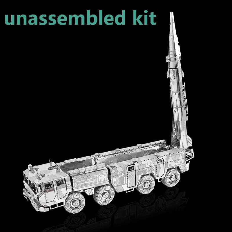 MOOKEENONE 1:100 Katonai 3D-s, Fém Készletek Dongfeng 11 Rakéta Jármű Modell Jármű Páncélozott Gyűjtemény(Összeszerelt Kit )