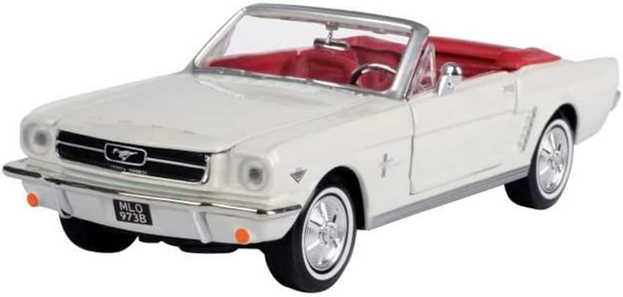 Fröccsöntött Autó w/vitrin - 1964-Ben, a Ford Mustang, a James Bond - Motor Max 79852WWT - 1/24-Skála Fröccsöntött Modell, Játék Autó
