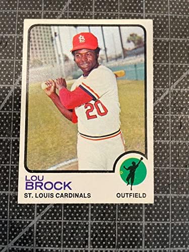 1973 Topps 320 Lou Brock St. Louis Cardinals Baseball Kártya Nm - Asztalon Baseball Kártyák