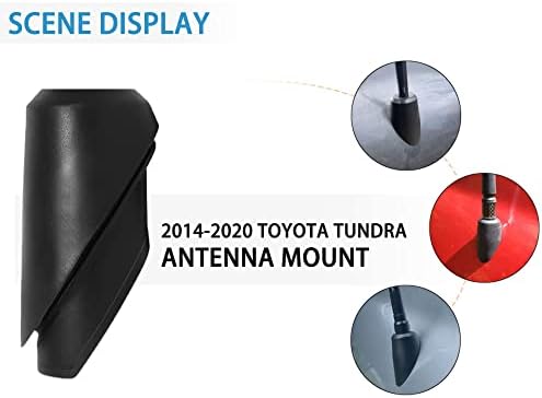 Anina 7.8 Hüvelyk Rádió Antenna Árboc azzal, Antenna szerelés 2014-2020-as Toyota Tundra Tervezett Optimalizált FM/AM Vétel