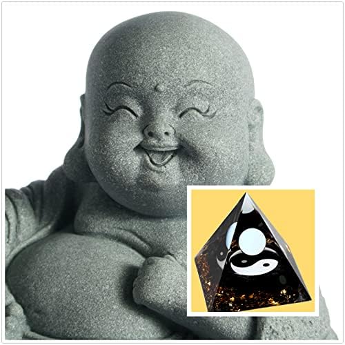 Taiji,a Tai Chi,Yin-Yang Gyógyító Kristály Orgon Piramis-Gyógyító Orgonite Csakra Kristály Piramis-Feng Shui Kristály Drágakövek & Bagua