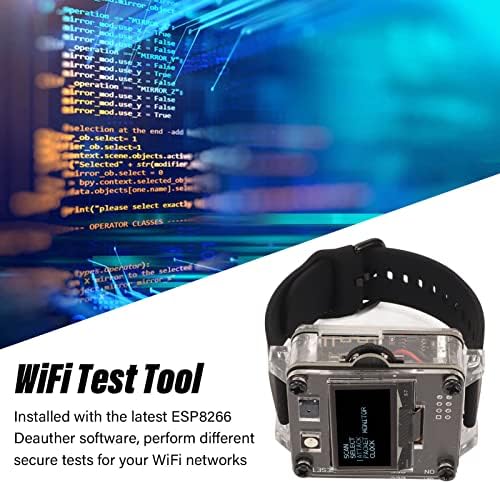 WiFi Deauther Nézni, ESP8266 Fejlesztési Tanács, Frissítse Hordható Smartwatch, WiFi Vizsgálati Eszköz, Csengő Funkció,