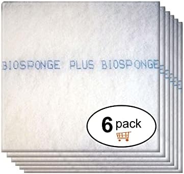 18 x 18 BioSponge plusz levegő szűrő utántöltő (6 darab) Egy év kínálat