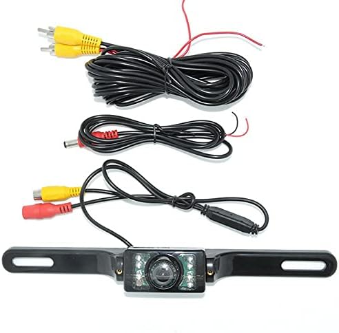Parkolás Segítségnyújtás Autó Visszapillantó Kamera + 4.3 Hüvelykes LCD-Színezett Kocsi Összecsukható Monitor 2 az 1-ben éjjellátó