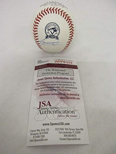 Vlagyimir Guerrero Jr Blue Jays aláírt 40 Anniviversary ROML Baseball SZÖVETSÉG COA - Dedikált Baseball