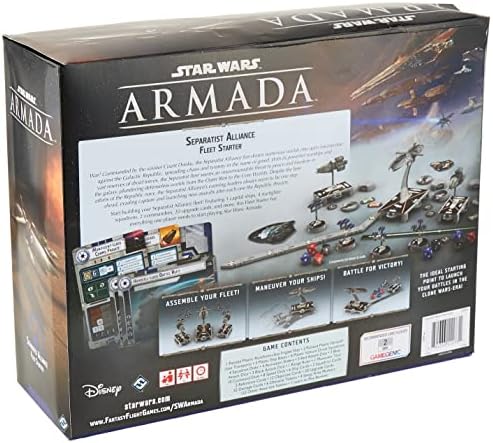 Star Wars Armada Seperatist Szövetség Flotta Starter BŐVÍTÉS | Miniatúrák Csata/Stratégiai Játék Felnőttek számára, illetve