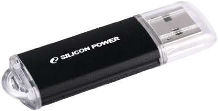 Silicon Power Ultima II.-én Sorozat 8 GB USB 2.0 Flash Drive - SP008GBUF2M01V1K (Fekete)