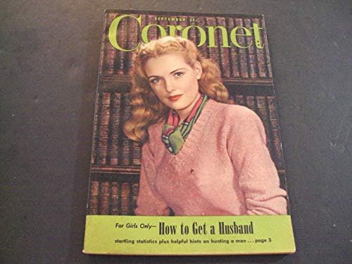 Coronet Magazin Sep 1946, Hogy Férje, Rip Van Winkle