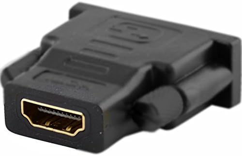 DVI-D Férfi (24+1 pin) - HDMI Női (19 tűs) HD HDTV Monitor Adapter
