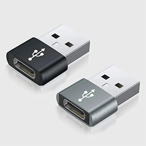 USB-C Női USB Férfi Gyors Adapter Kompatibilis Az Alcatel A50 Töltő, sync, OTG Eszközök, Mint a Billentyűzet, Egér, Zip, Gamepad, pd(2pack)