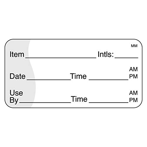 DayMark Biztonsági Rendszerek-IT110117 Cserélhető Elem/Dátum/Idő Használata-az eltarthatósági idő Címke, 1 x 2 (Tekercs 1000)