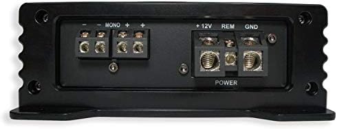 Harmónia Audio HA-A800.1-es Osztály D Mono 1600 Watt Mélynyomó Erősítővel, Kicker 45DL7R122 L7R Solobaric L7 Kettős 12 Szellőztetett