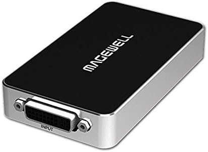 Magewell USB Rögzítés DVI Plusz (DVI, VGA, HDMI, Kompozit, s-Összetevő)