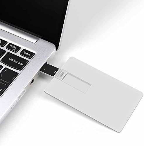 Punk Koponya USB 2.0 Flash-Meghajtók Memory Stick Hitelkártya Forma