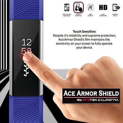Ace Armorshield (6 db) Képernyő Védő Kompatibilis a Fitbit Ace Gyerekeknek/Alta/Alta HR a Szabad Életre cseregarancia