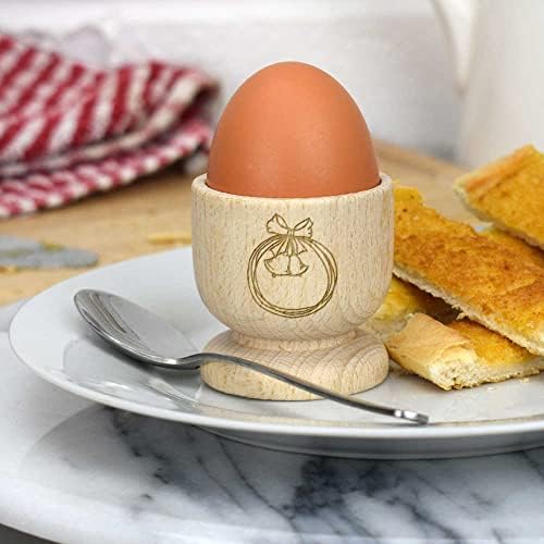 Azeeda 'Íj & Harangok' Fából készült tojástartó (EC00022513)