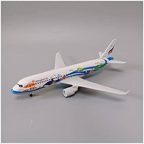 Repülőgép Modellek 19cm Alkalmas Bangkok A320 Légitársaság Airbus 320 Ötvözet Fém Repülőgép Modell Kerekek Gyűjtemény Vagy Ajándék Grafikus