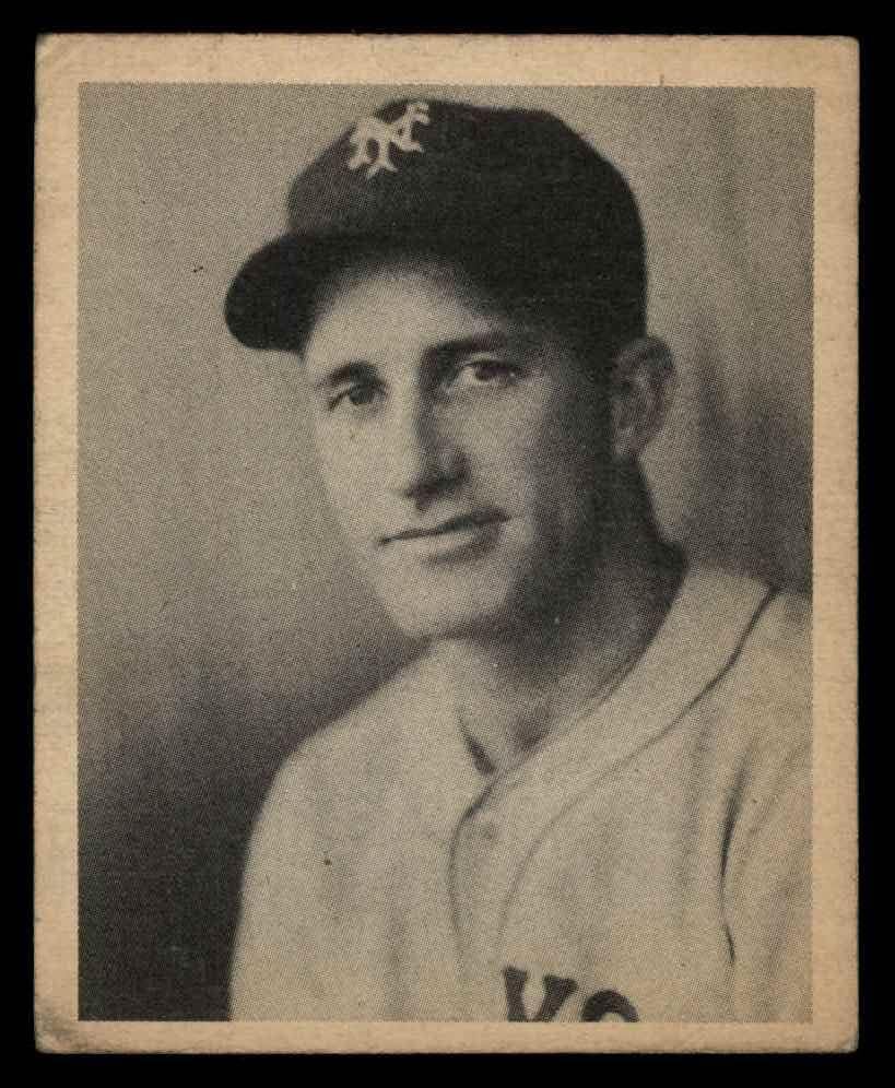 1939 Játszani 23 Burgess Whitehead New York Giants (Baseball Kártya) VG Óriások