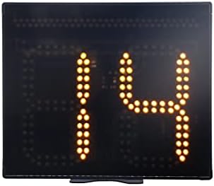 GANXIN Kosárlabda Lövés Óra & LED,Távirányító Támogatás elemes, majd Csatlakoztassa A Power 12/24/25/30/35/40/60 Másodperc