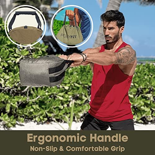 Polyfit Kettlebell Sandbag Fitness - Állítható Kettlebell Edzés Homokzsákokkal - 30lb/45lb