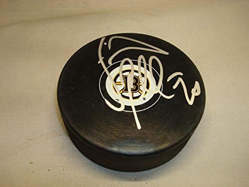 Daniel Paille Aláírt Boston Bruins Jégkorong Dedikált 1A - Dedikált NHL Korong