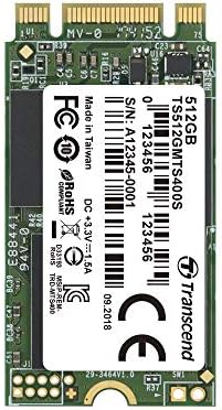 Transcend 64GB SATA III 6 gb/S MTS400S 42 mm M. 2 SSD 400 szilárdtestalapú Meghajtó TS64GMTS400S