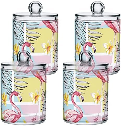 Flamingo Vatta Jogosultja Wc Tartályok Üvegek szemhéjakkal Meghatározott Pamut Labdát Pad Kör Jogosult Jar a Vatta Vatta Fordulóban
