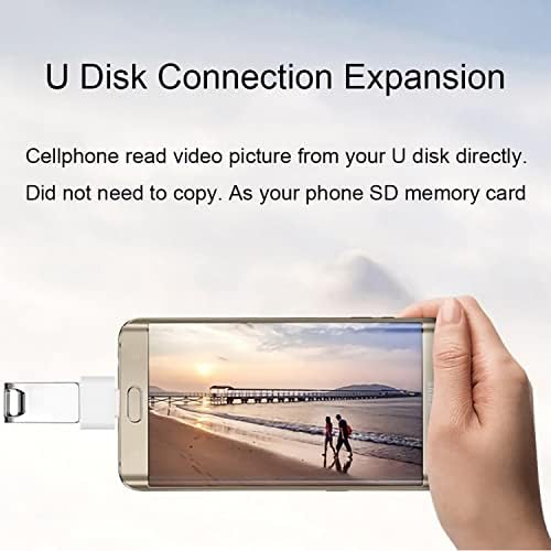 USB-C Női USB 3.0 Férfi Adapter (2Pack) Kompatibilis A HTC U11 Plus Multi használható konvertáló hozzá Funkciók, mint Például a