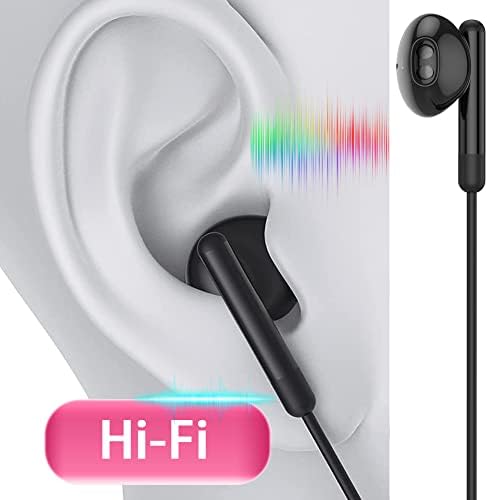 USB-C Fejhallgató, C Típusú Fülhallgatók iPad Pro, 3D-s HiFi Sztereó 32bit/384kHz Vezetékes Fülhallgató Mikrofonnal hangerőszabályzó