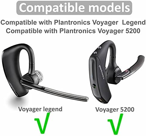 3 Db Szilikon füldugók a Voyager-5200 / Voyager Legend, Csere S/M/L 3 Méret Zaj Csökkentése Gumi Fülhallgató Gél Szárnyak Kompatibilis