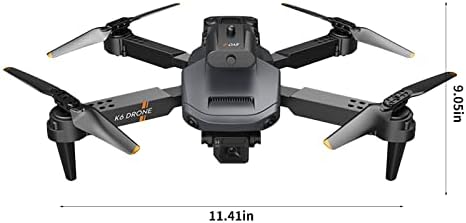A drónok a Kamera a Felnőttek, Négy Oldalas Akadály Elkerülése UAV Légi Fotózás, Összecsukható Quadcopter Dupla Kamera Magasság Távirányító
