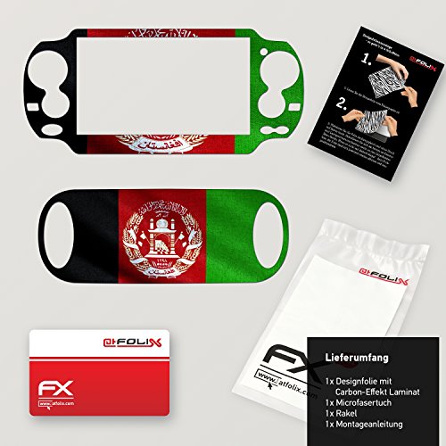 Sony PlayStation Vita Design Bőr zászló Afganisztán Matrica a PlayStation Vita