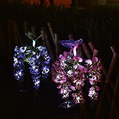 SDGH LED Bean virágkötészeti Fény Kertben, Udvaron Kerti Éjszakai Fény Kültéri Mesterséges Virág Táj Lámpa, lakberendezés
