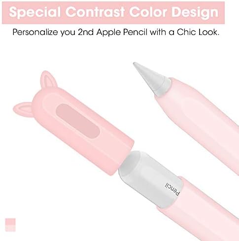 2 Csomag Esetében Apple Ceruza, 2 Generációs Jogosultja Ujja Bőr Zseb Fedezze Szilikon Tartozékok Készlet iPad Pro 11 12.9 hüvelyk