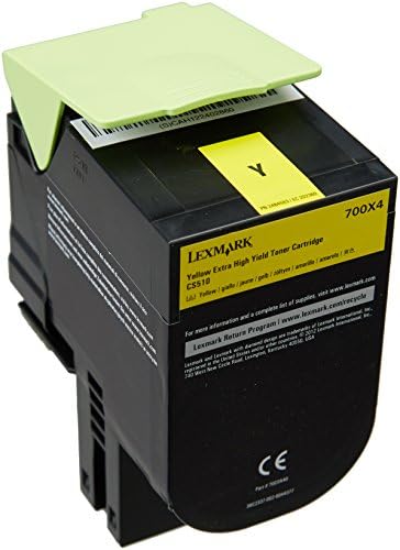 Lexmark 70C0X40 Sárga Extra Nagy kapacitású Toner