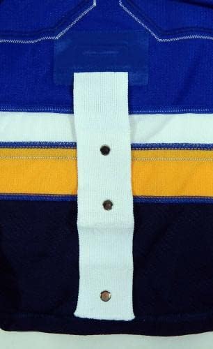 2015-16 St. Louis Blues Glenn Gawdin 65 Játék Kiadott Kék Mez DP12065 - Játék Használt NHL-Mezek
