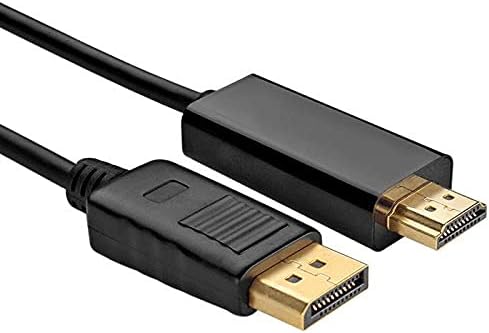 axGear DisplayPort DP-HDMI férfi Férfi Display Port kábel Kábel Adapter Átalakító 6F