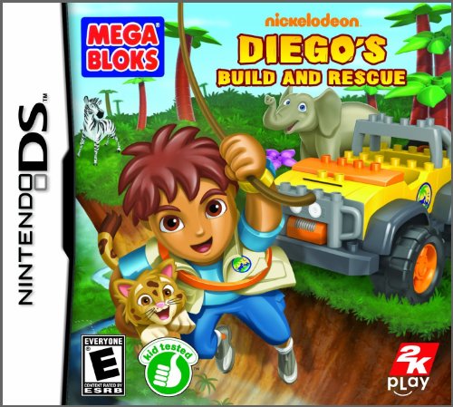 Mega Bloks Diego Építeni, illetve Mentő - Nintendo DS (Felújított)