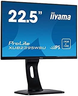 iiyama Prolite XUB2395WSU-B1 22.5 WUXGA LED, Matt, Lapos Fekete Számítógép-Monitor