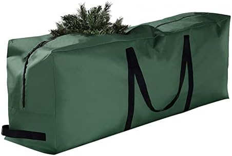 karácsonyfa táskák,nyaralás tároló ponyva zsák fogantyúval, nagy teherbírású tároló táska vízálló Cipzárak tároló