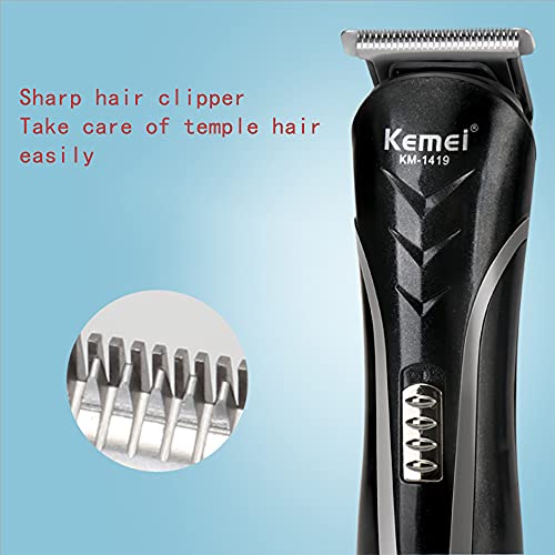 Férfi haj elektromos clipper borotva orr trimmer három-az-egyben borotválkozás szemöldök vágás orr vágás rozsdamentes acél multi-limit comb,