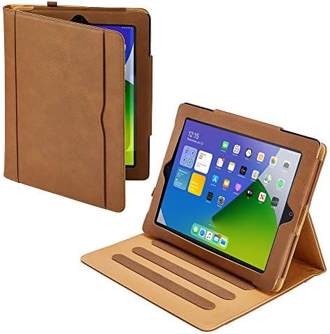 S-Tech iPad 2 3 4 Generációs 9.7 Smart Case (Eredeti iPad Modellek), Puha Bőr Pénztárca Mágneses Fedezze Állni a Dokumentum