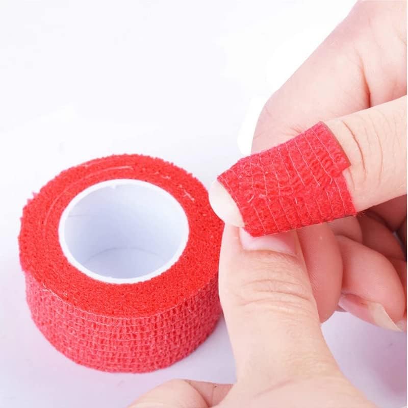 Cross stitch eszköz ujját kötést öntapadó anti-kopás kézvédelem őr szalag hímzett pánt különleges tartozékok (5 db)